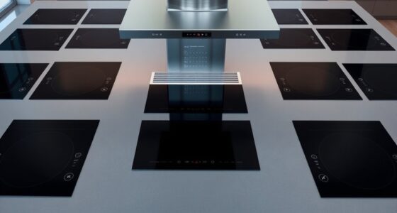 luxury induction cooktops