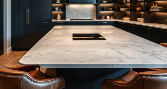 luxury kitchen island selections