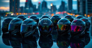luxury motorcycle helmets 2025