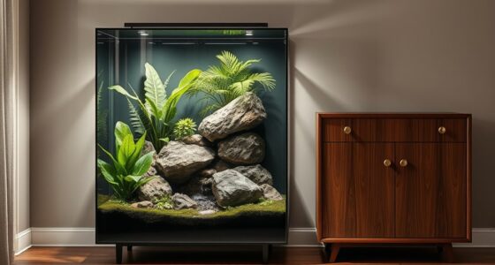 luxury reptile terrarium designs