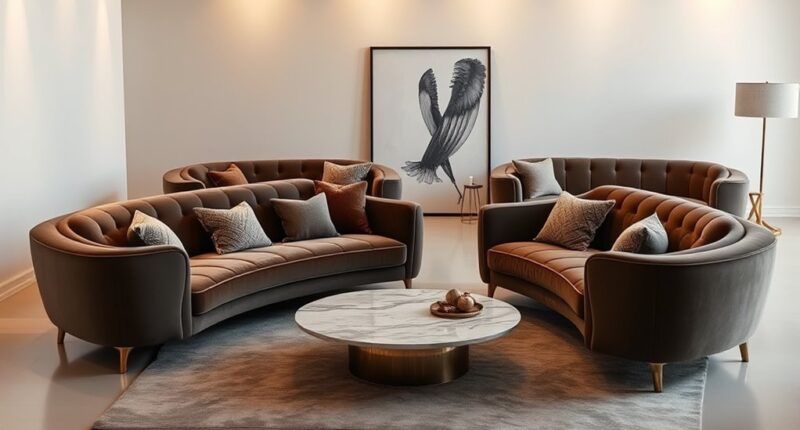 luxury sofa brands 2025