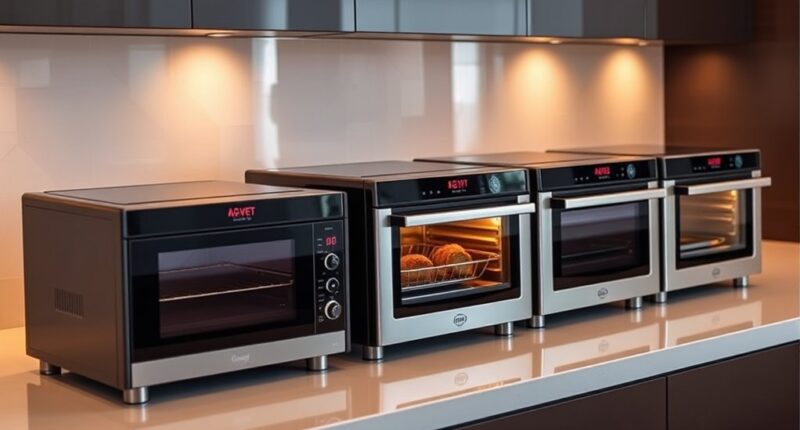 luxury toaster ovens with air frying