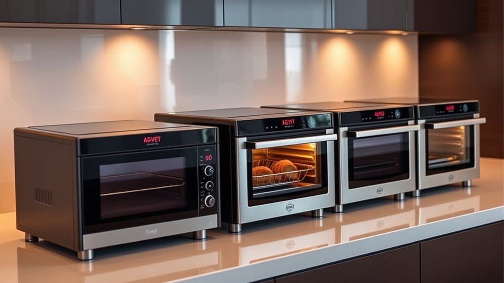 luxury toaster ovens with air frying