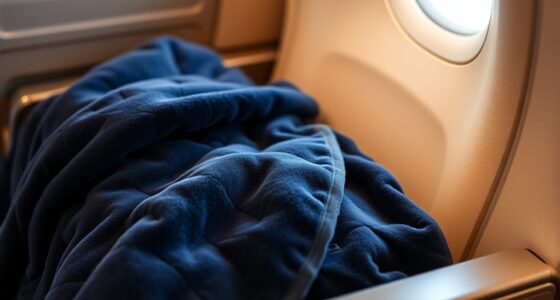 luxury travel blanket selection