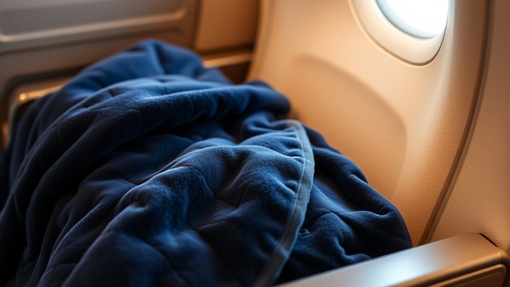 luxury travel blanket selection