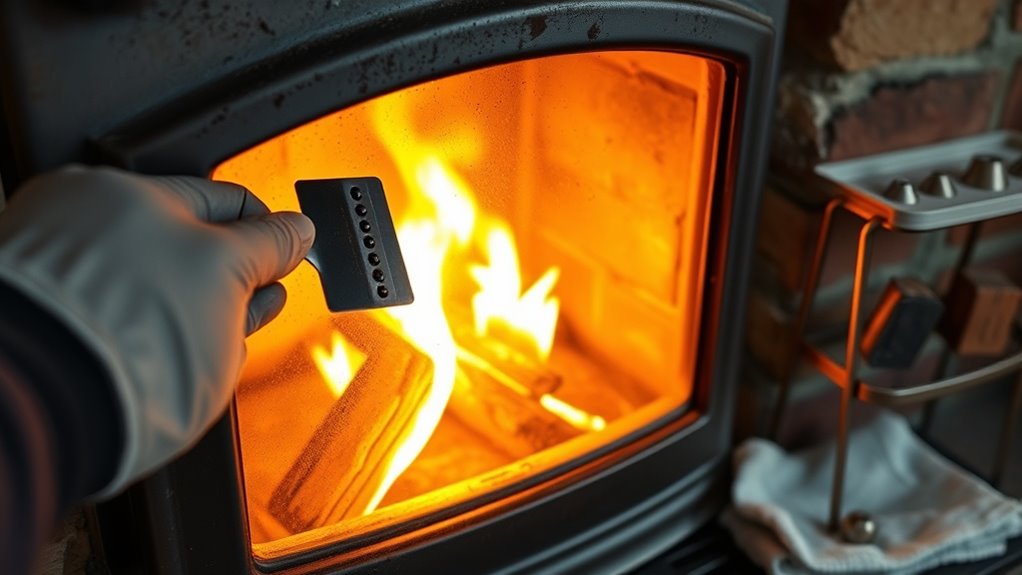 maintain chimney ash safety
