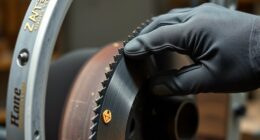 maintain clean track tension