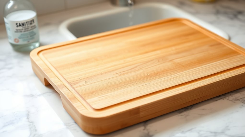 maintain knives and boards