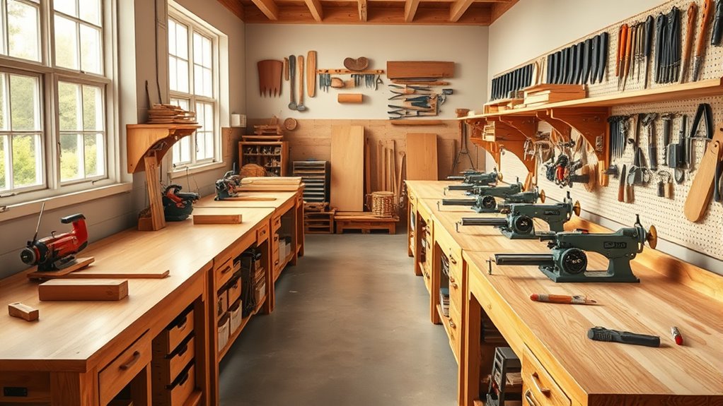 maximize workshop space efficiency