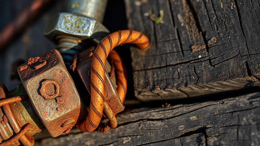 metals corrosion wood interaction