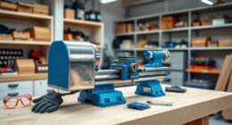 mini lathe safety setup