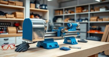 mini lathe safety setup