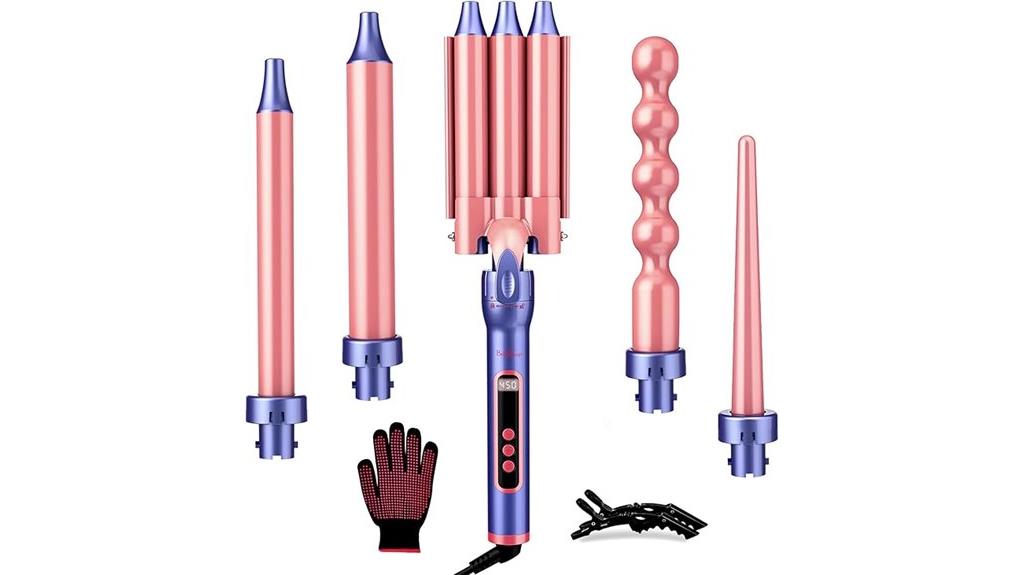multi function curling wand