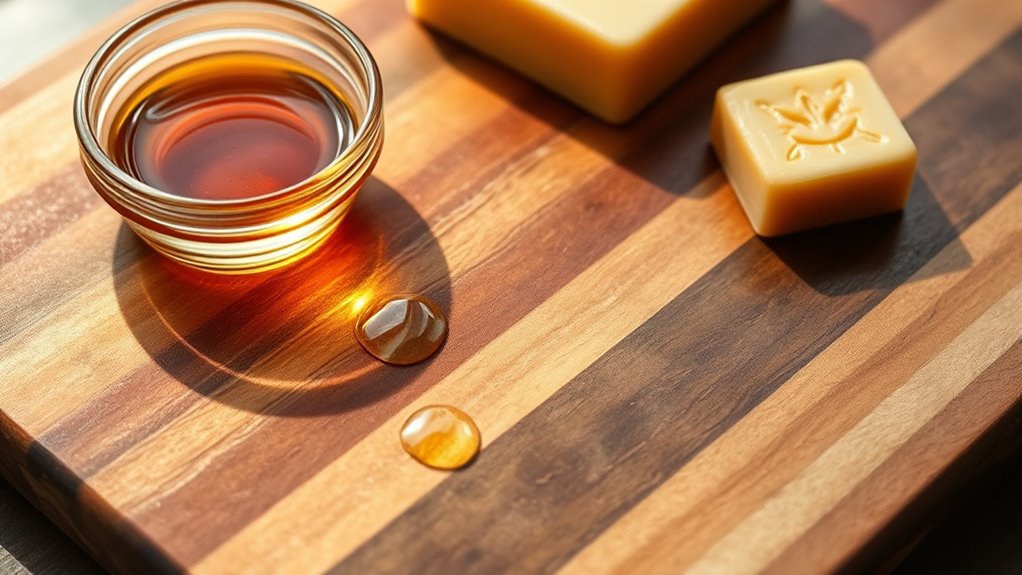 natural oil preserves wood