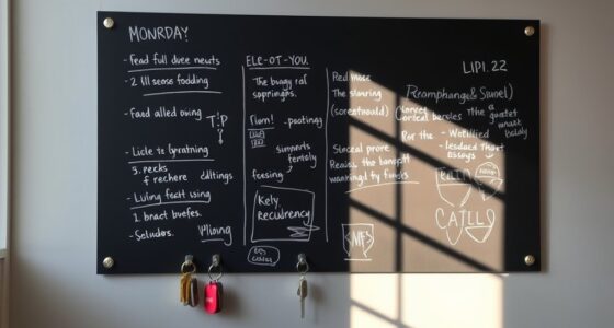 notes and keys organizer