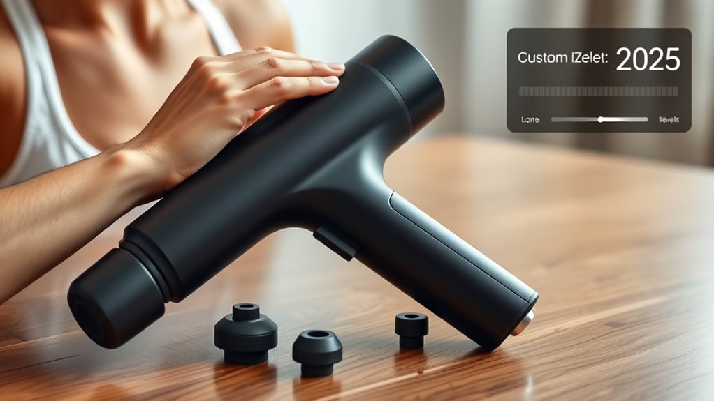 optimal massage gun features