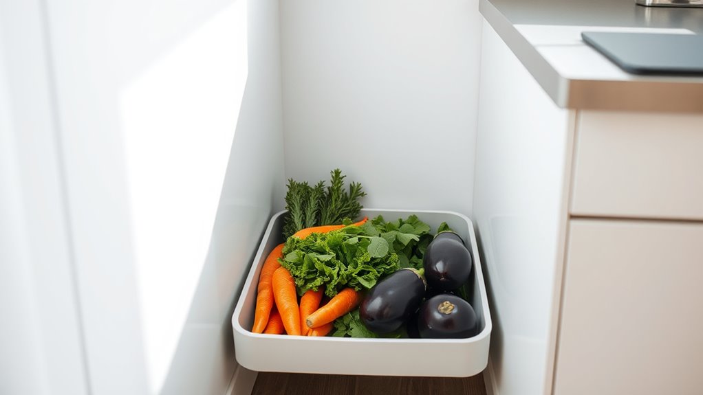 optimizing unused corner space