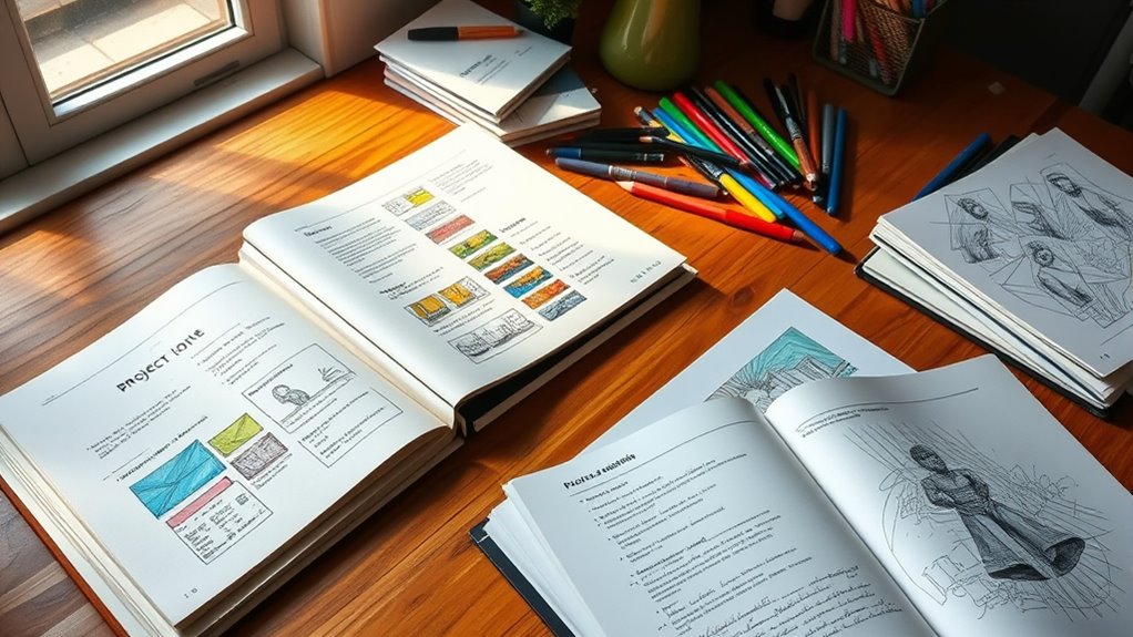 organizing artistic project files