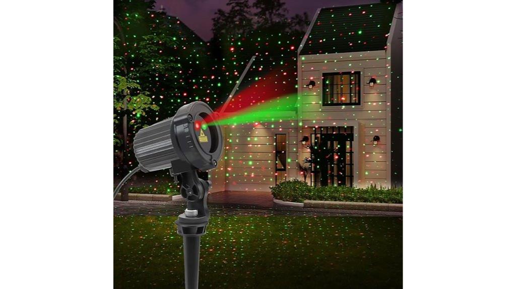 outdoor laser star lights