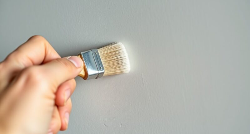 paint touch up and sheen