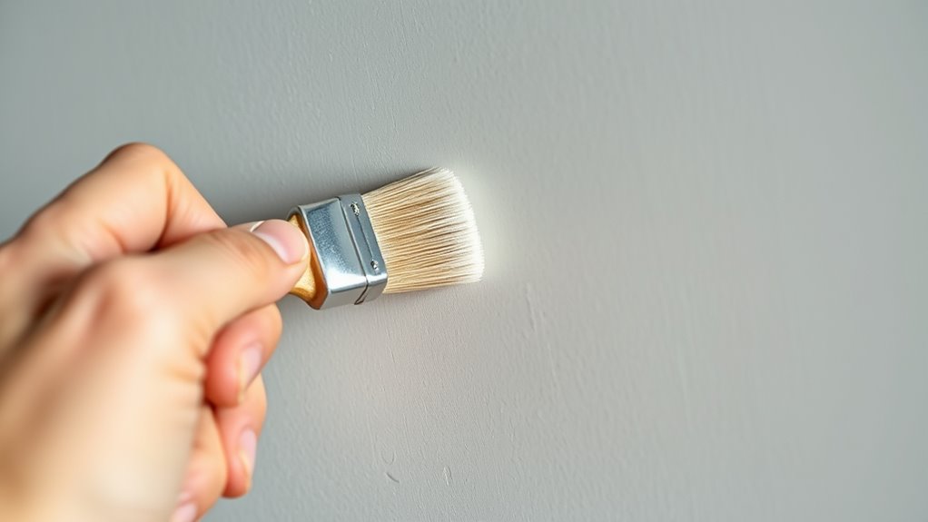 paint touch up and sheen