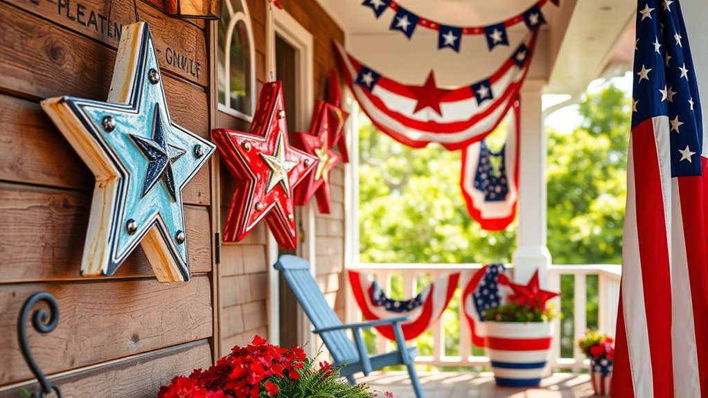 patriotic porch star signs