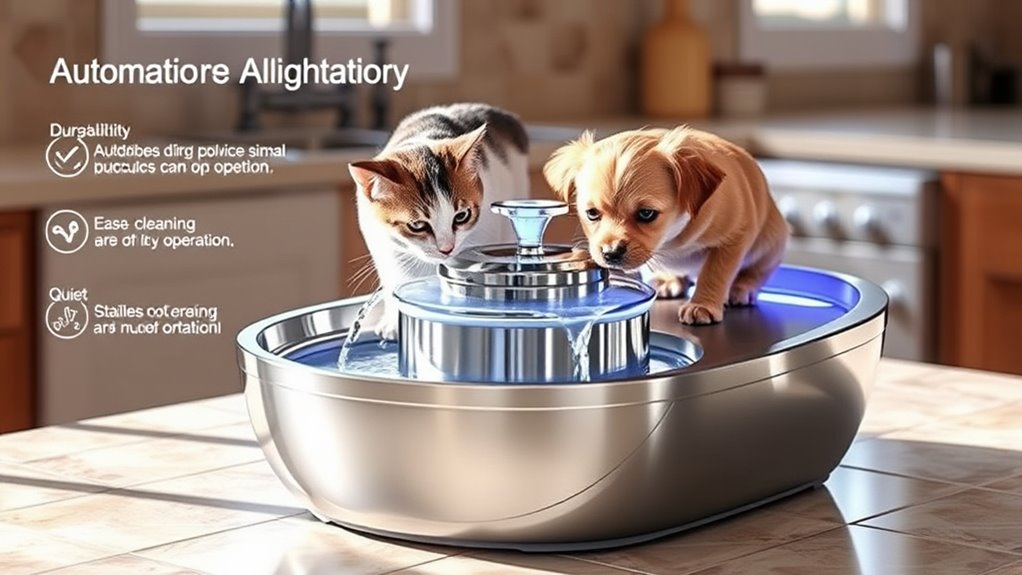 pet fountain selection tips