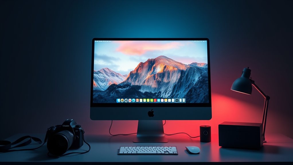 photography focused imac features