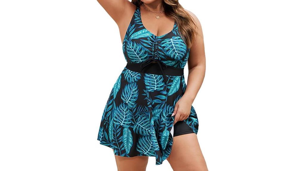 plus size swimdress women