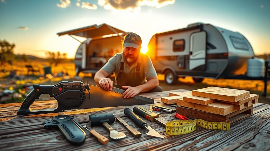 portable compact woodworking essentials