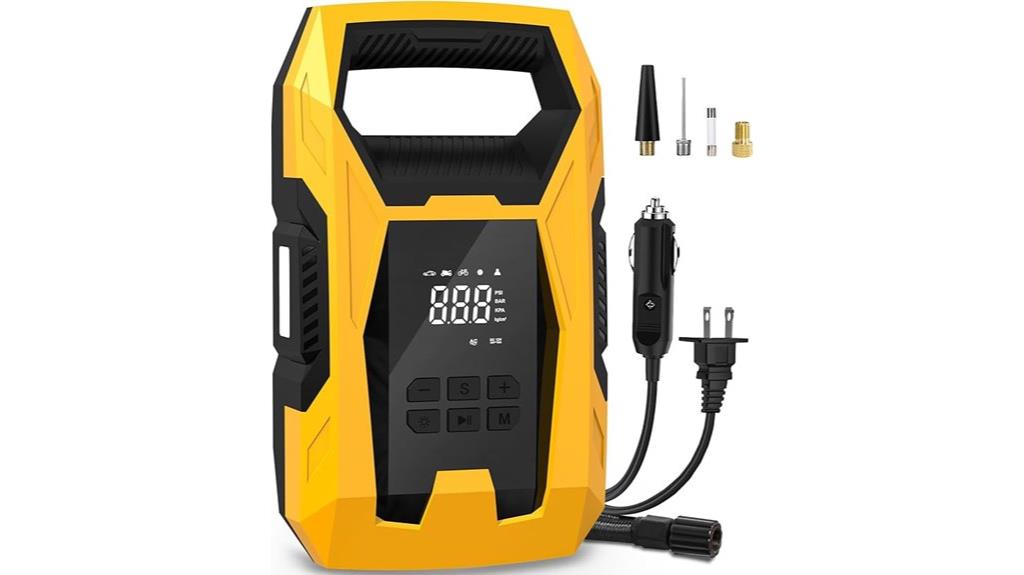 portable dual power inflator