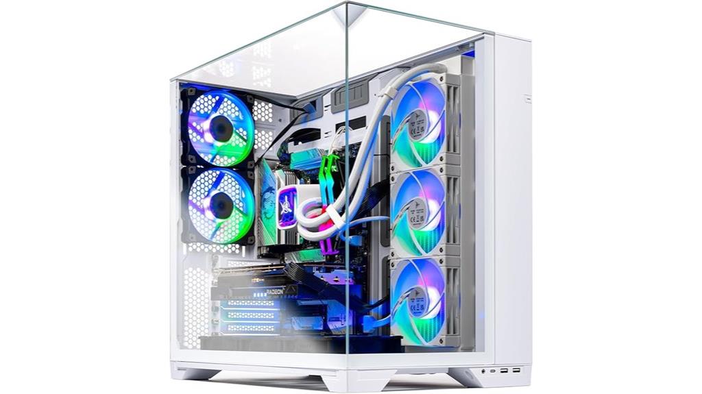 powerful gaming desktop setup