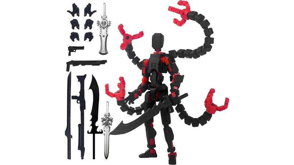 pre assembled action figure