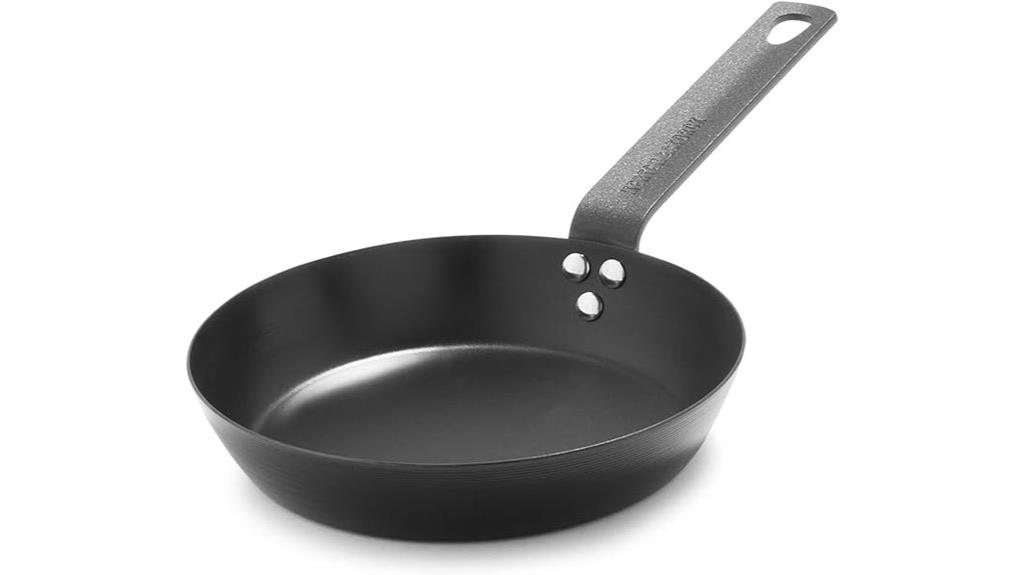 pre seasoned carbon steel pan