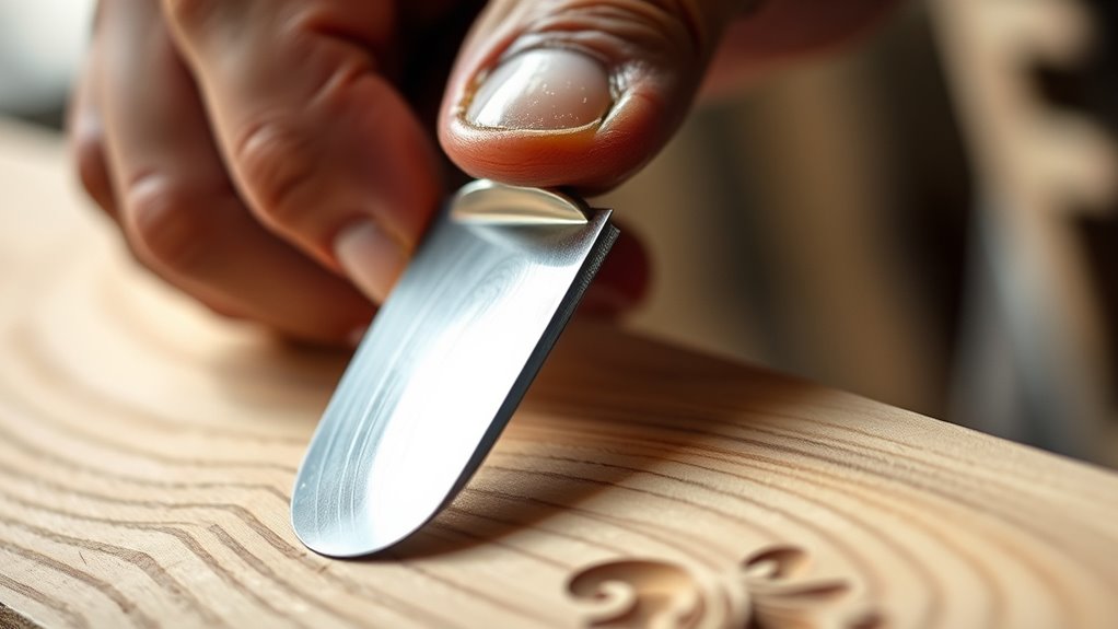 precise chisel cutting technique