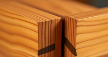precise hand cut dovetails