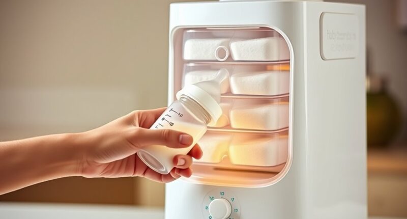 precise temperature baby dispensers