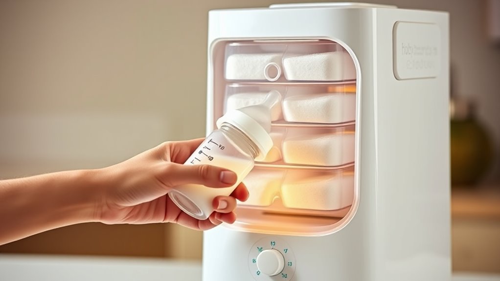 precise temperature baby dispensers