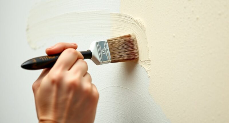 precision painting brushwork