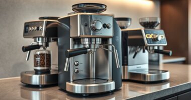 premium coffee machines with grinders