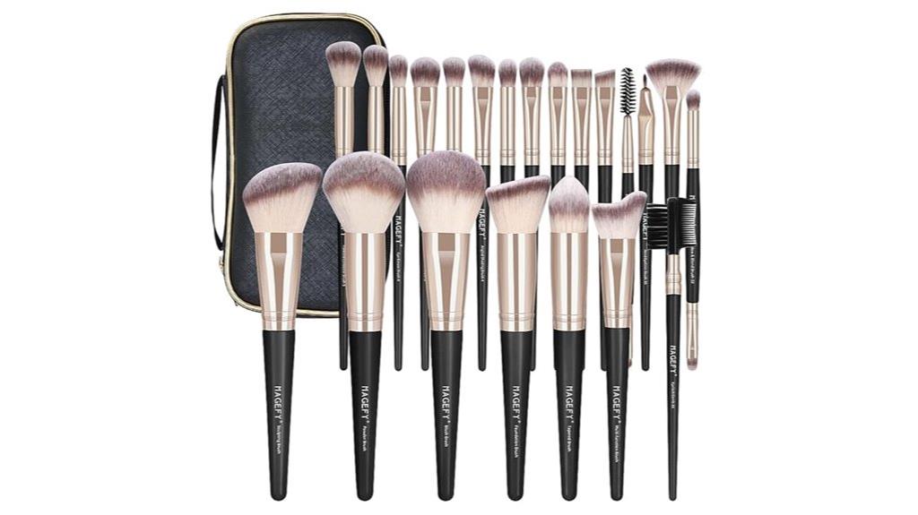 professional synthetic makeup brushes