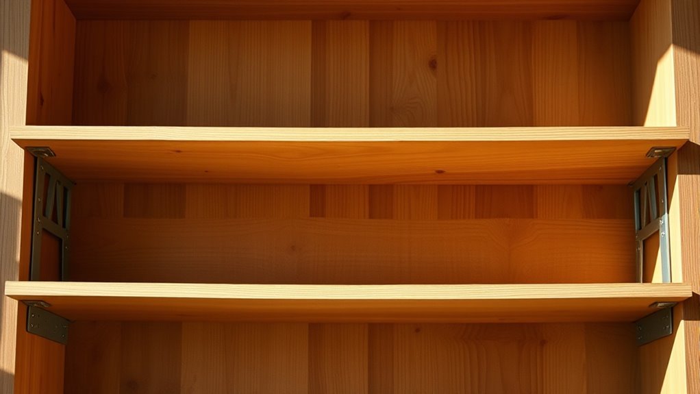 proper bracket placement ensures stability