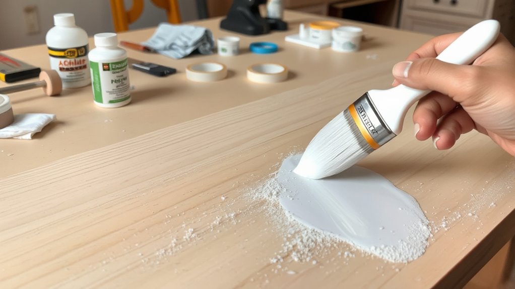proper laminate painting techniques