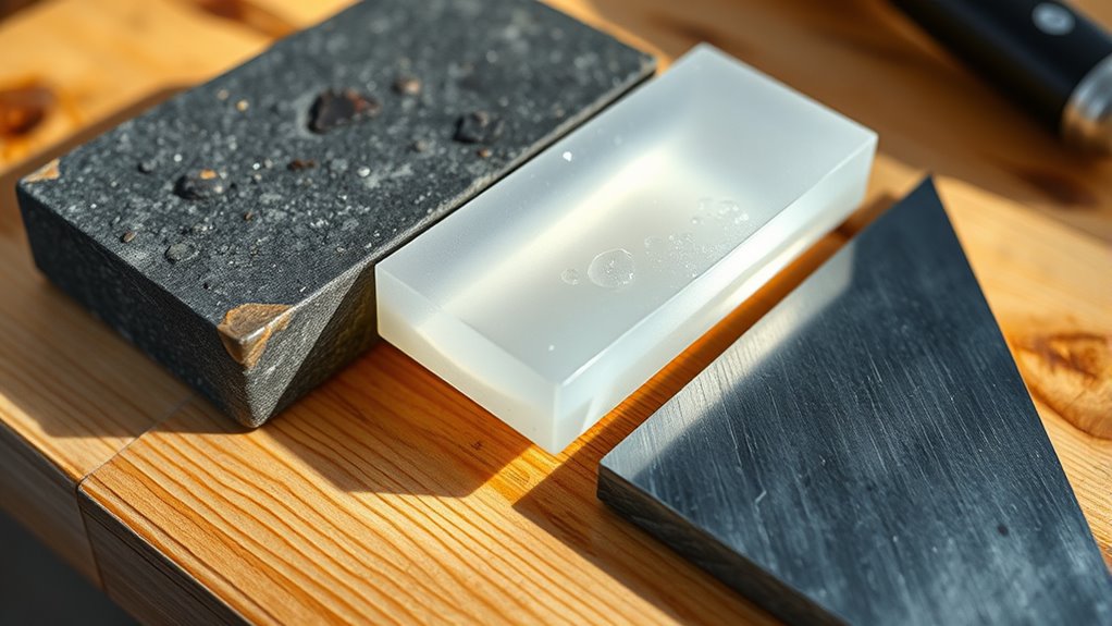 proper sharpening maintains edge