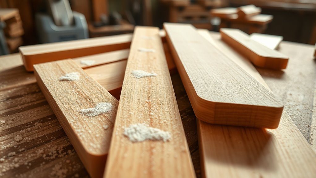 proper surface and grain control