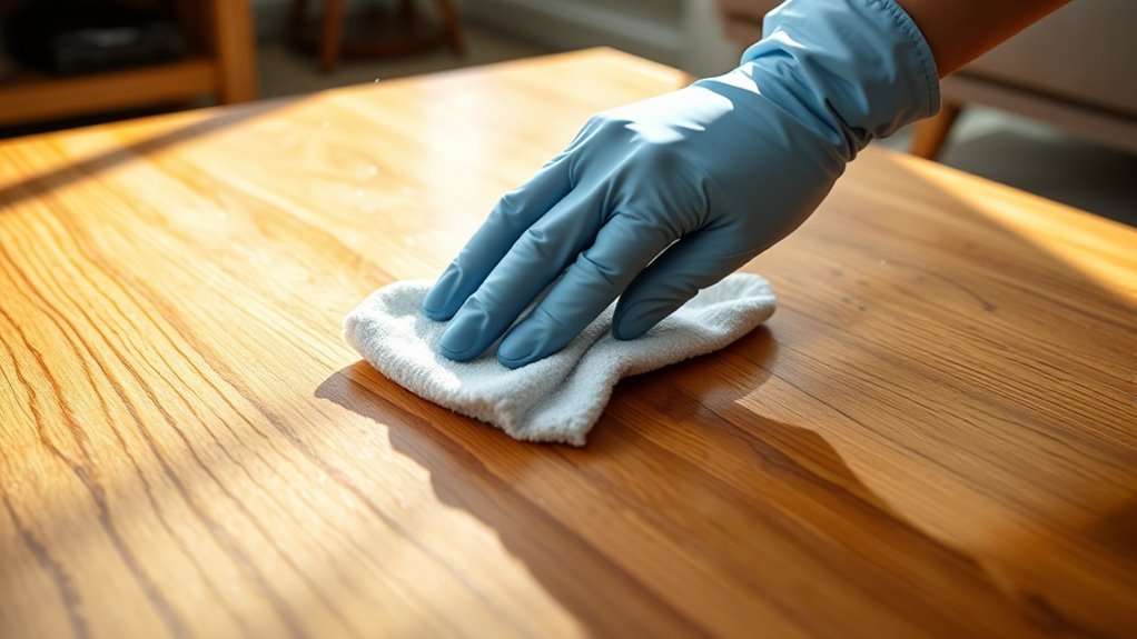 proper wood furniture maintenance