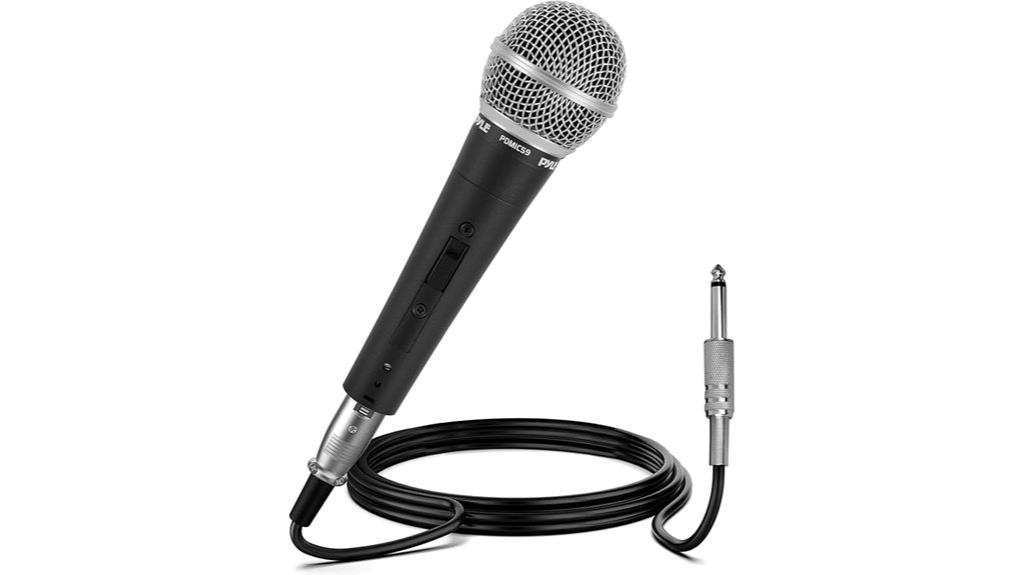 pyle vocal microphone setup
