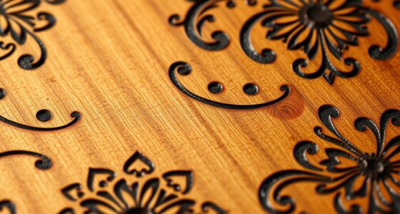 pyrography stain and paint