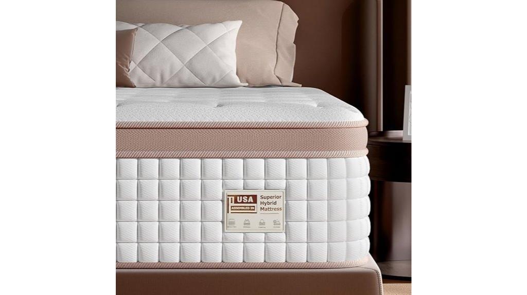 queen 14 inch hybrid mattress
