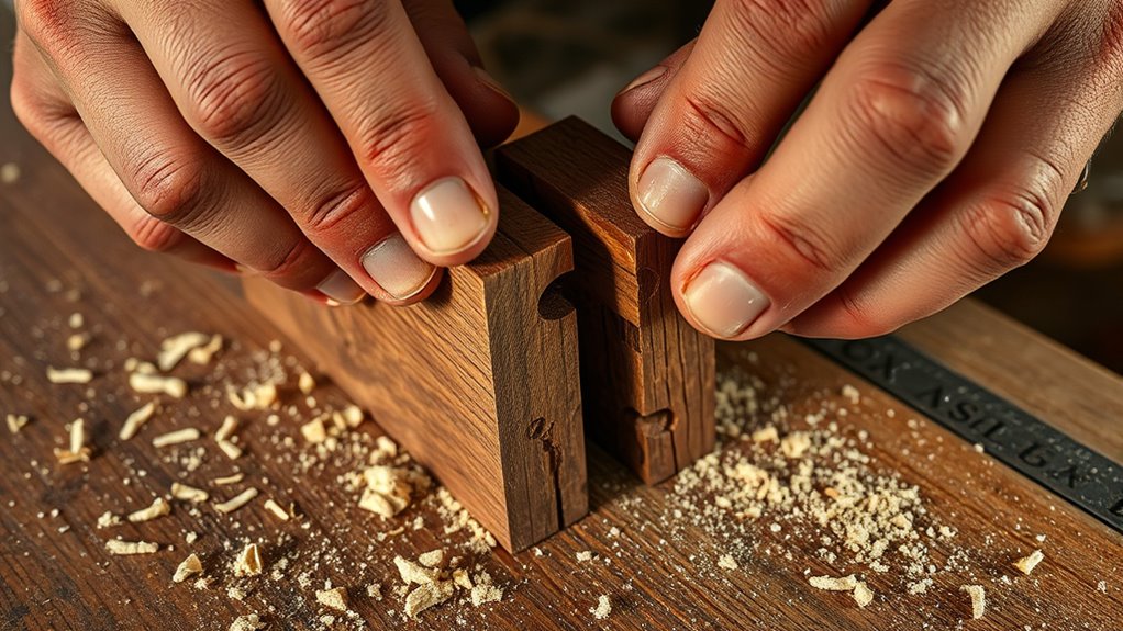 repairing wooden joints